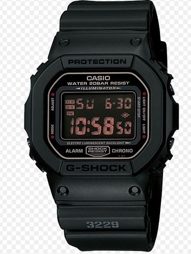 Relogio Casio Digital - G-shock Dw-5600ms-1dr (tommy,invic,b