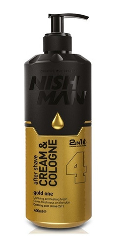 Nishman - Crema Y Colonia After Shave N°04 Gold 400 Ml