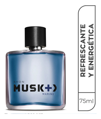 Avon Musk+ Marine Eau De Toilette For Man Spray 75ml