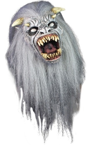 Máscara Yeti Monstruo Nieve Terror Halloween Ghoulish Color Multicolor