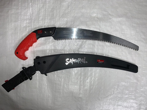 Sierra De Poda Kanzawa Samurai, Cuchilla Curva 33 Cm Naranja