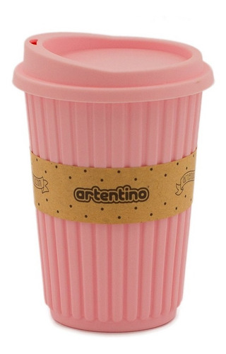 Imagen 4 de 10 de 12 Vaso Térmico Taza Jarro Tapa Silicona Frio Calor Café