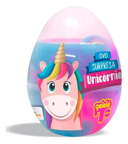 Slime Gelele Huevo Unicornio Sorpresa 98gr Cod 3582