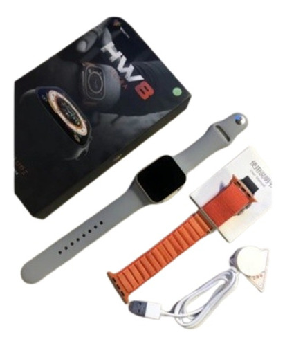 Smartwatch Hw8 Ultra 49mm Glicose Pressão Frequência Gps Nfc