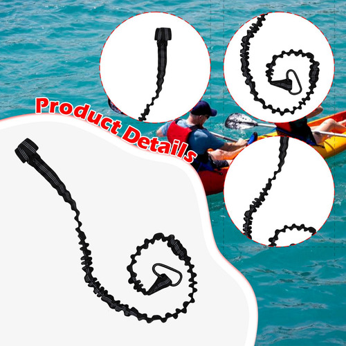 Correa Elástica Para Remo De Kayak, Accesorios, Estirable