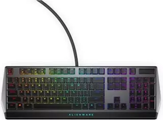 Teclado Juegos Rgb Perfil Bajo Alienware Aw510k: Led Rgb Por