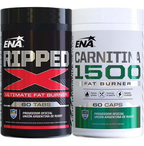 Ripped Burn Complex Carnitina Ena Energia Quemador De Grasas