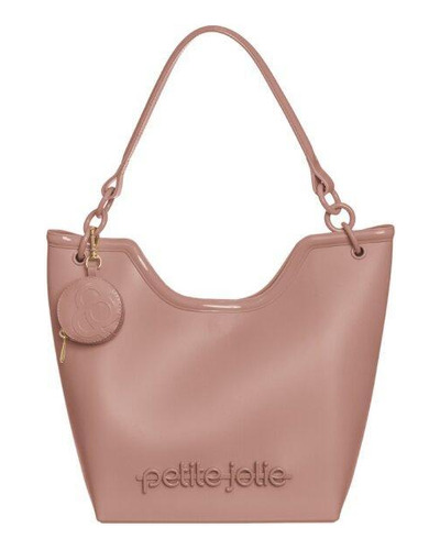 Bolsa Sacola Feminina Petite Jolie Rosa Antigo Pj10922