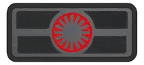 Comprar Parche Star Wars 1st Order Flag Coser\u002Fplanchar  9.5 X 4cm