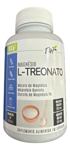 L-treonato De Magnesio 100 Cápsulas Denature Gluten Free