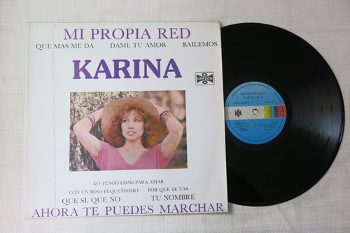 Vinyl Vinilo Lp Acetato Karina Mi Propia Red Balada