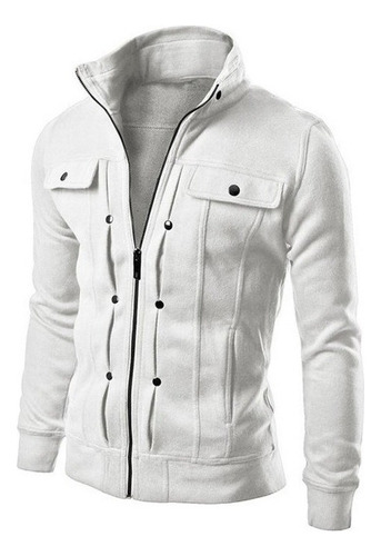 Jersey Casual Con Cremallera Para Hombre