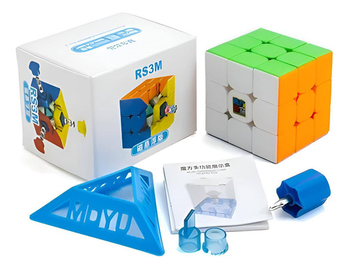 Cubo Rubik Magnético Rs3 M 3x3 Moyu Speedcube Rs3m