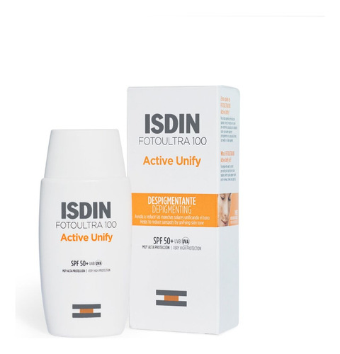 Isdin Fotoultra 100 Active Unify Despigmentante 50spf 50ml.