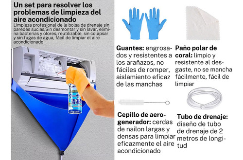 H Bolsa Tapa Servicio Limpieza De Tapa Minisplit