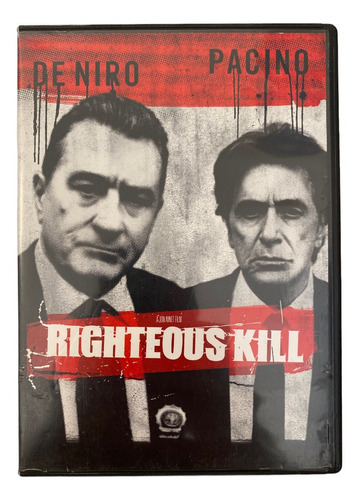 Dvd Righteous Kill Muerte Justa Al Pacino Robert Deniro