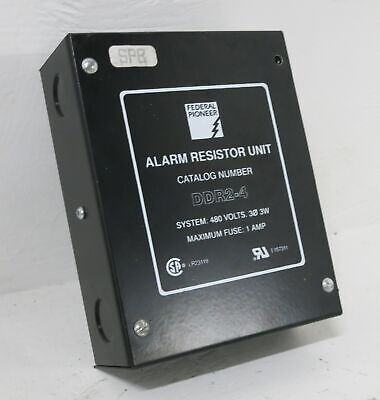 Federal Pioneer Ddr2-4 Alarm Resistor Unit 480v 3ph 3w D Qqk