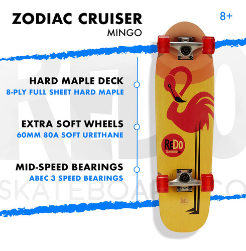 Redo Skateboard Co. Redo Patineta Completa Zodiac Premium