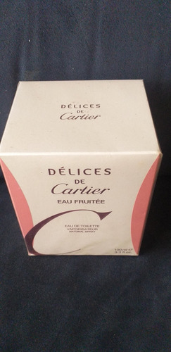 Perfume Delices Cartier Spray 100ml Original Francia 