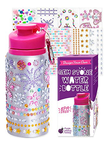 Botella De Agua Purpura Para Decorar Tu Propia Botella De Ag