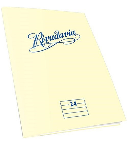 Cuaderno Rivadavia 16 X 21 Cm Tapa Flex X 24 Hojas Pack X 20