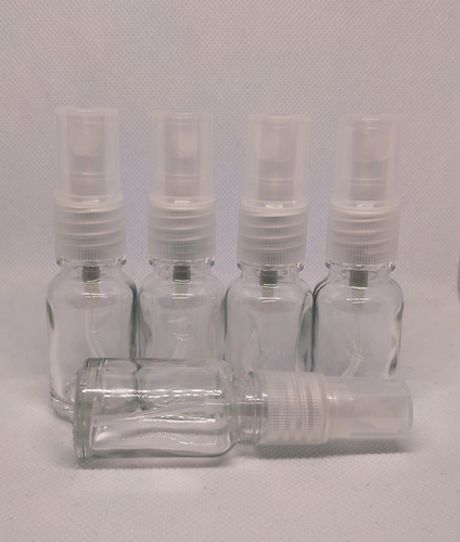 Kit 10 Piezas Atomizador Vidrio 10 Ml (50 Pzs)