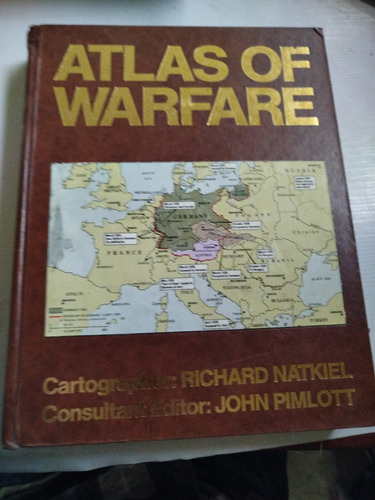 Libro Guerra Atlas Of Warfare Richard Natkiel Fotos Inglés 