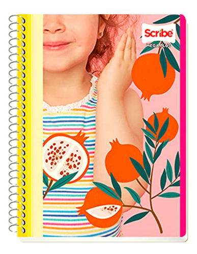 Scribe, Mega Plus, Cuaderno Francés Espiral Sencillo De