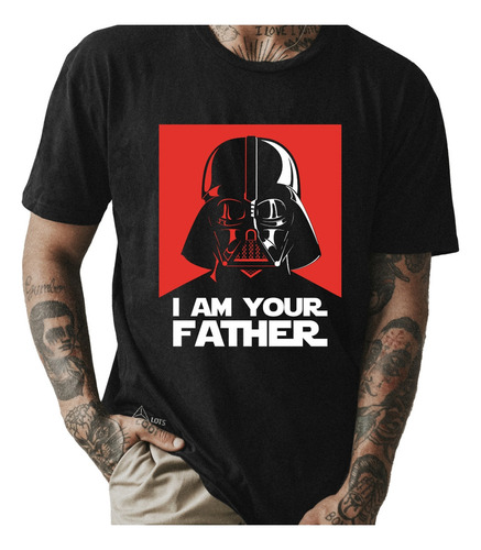 Cl Camiseta Star Wars Darth Vader Camiseta Estampada Geek