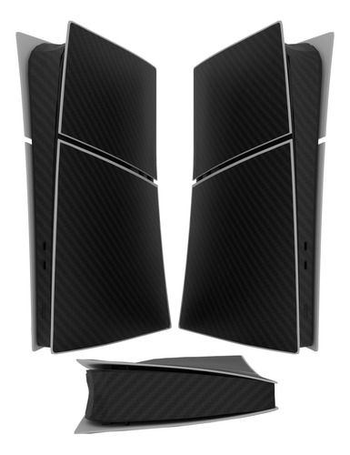 Vinil Fibra De Carbono Para Playstation 5 Slim Digital Ps5 Fibra De Carbono