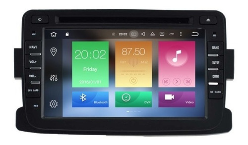 Radio Navi Gps Bluetooth Renault Duster Android 9.0 64gb 4gb