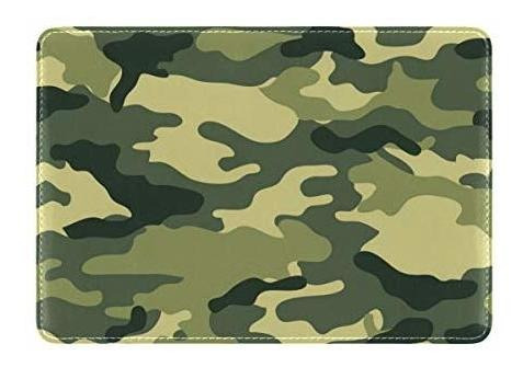 Cubierta Para Pasaporte Art Camouflage Simple Pattern One 