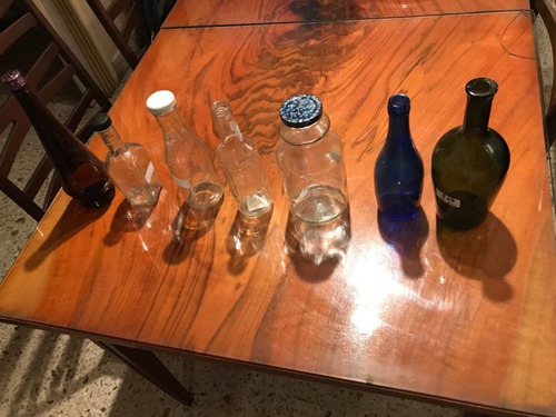 Lote De Botellas De Vidrio/ Decoración