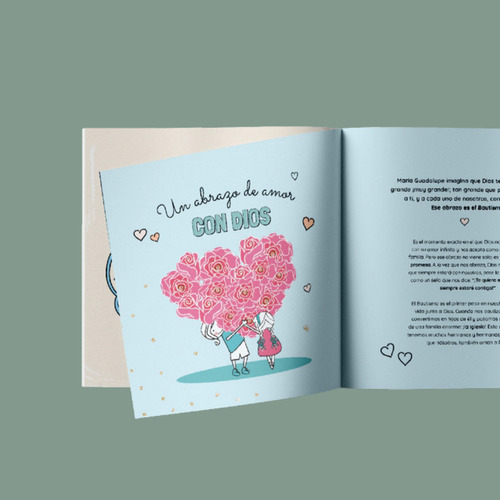 Libro Personalizado Recuerdo De Mi Bautismo
