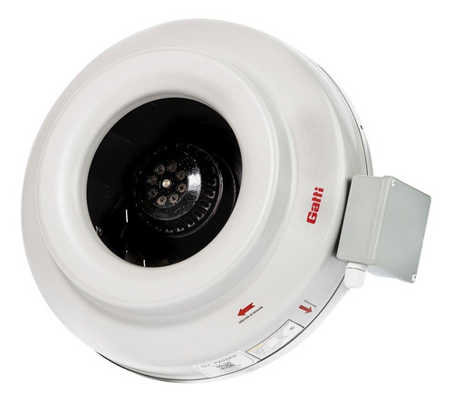 Extractor De Aire Entre Conducto Chapa 6 (15 Cm) Gatti Ventilacion