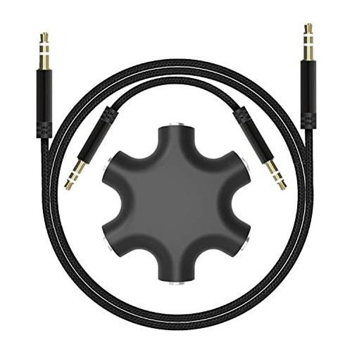 Ebeetech - Divisor De Audio Para Auriculares MĂșltiples (3,5