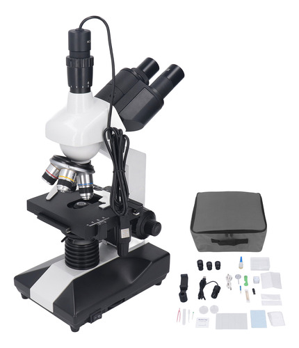 Microscopio Trinocular Compuesto Electrónico De 40x A 5000x