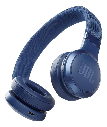 Auriculares Jbl Live 460nc Cancelación Ruido Adaptive Azul