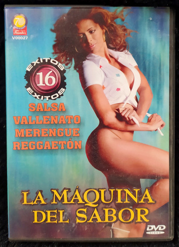 Dvd De La Máquina De Sabor, Vallenatos Merengue... Etc