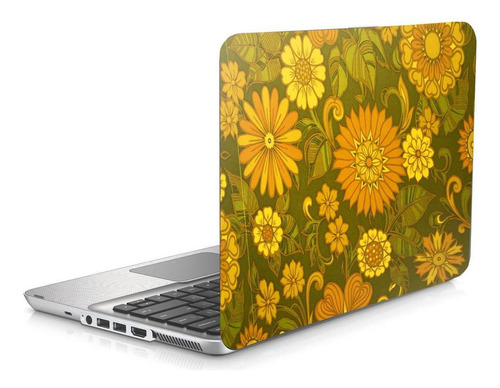 Skin Adesivo Protetor Para Notebook 17 Flores Flowers D1