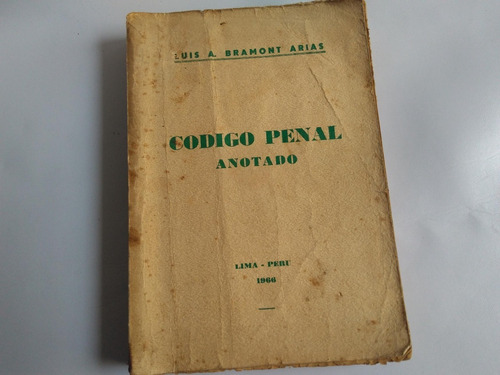 Mercurio Peruano: Libro Derecho Penal Bramont  L114 Dh5eh