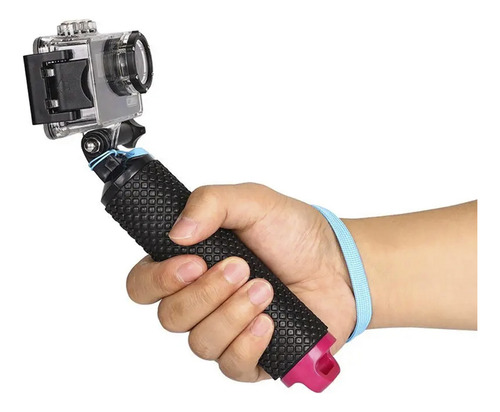 Flotador Floaty Bobber Baston Yellow Para Cámaras Gopro Hero