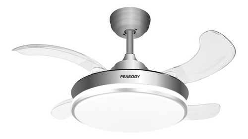 Ventilador De Techo C/ Control Silencioso Luz Led Vtr36