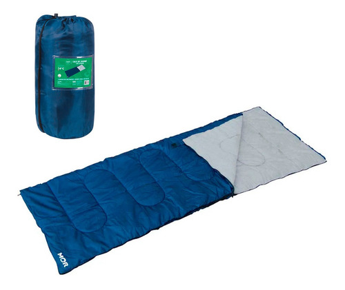 Saco De Dormir Camping Mor Com Extensor 2,20x75cm Solteiro
