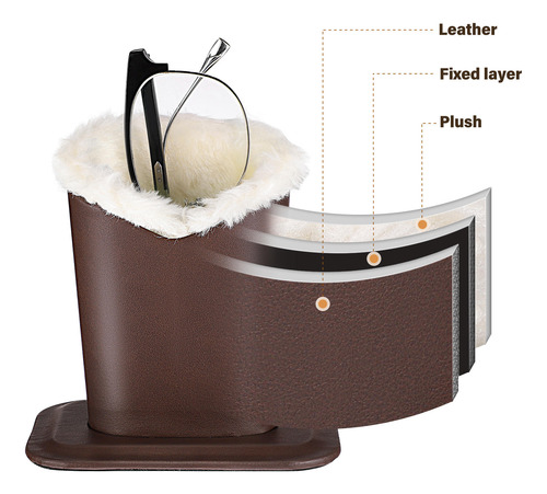 Soporte Para Gafas Toyvian Holdi, De Piel, Acolchado, Para G
