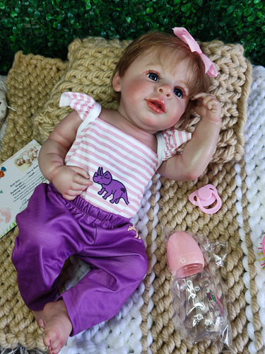 Bebe Reborn Original Cuerpo Completo Rubi