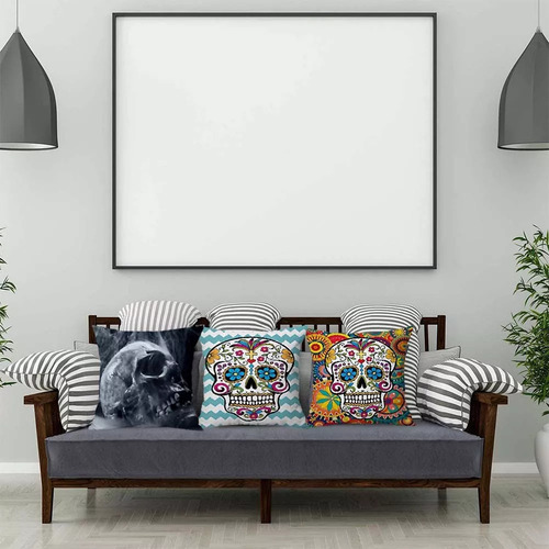 C 4ps Fundas De Almohada Para Funda De Cojín Sofá De