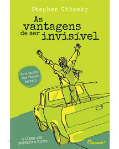 As Vantagens De Ser Invisível, De Chbosky, Stephen. Editora Rocco Jovens Leitores, Capa Mole Em Português