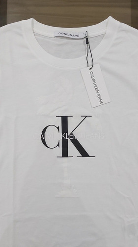 Playera Calvin Klein Jeans Mujer Logo Tee 100% Original | Meses sin  intereses