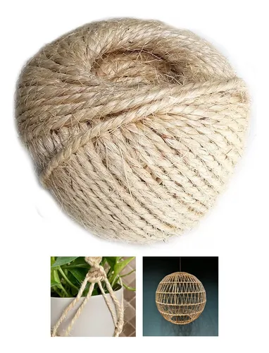 comprar 160m Henequen Ixtle Yute Mecate Decoración Manualidades 5mm